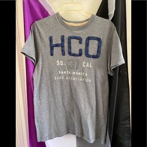 Hollister California Grey Tee M
